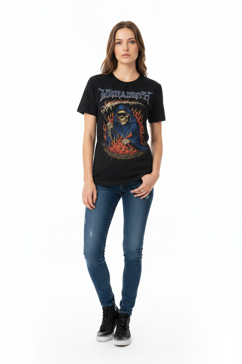 Megadeth: Youthanasia The Reckoning Day Unisex T-Shirt (Black)