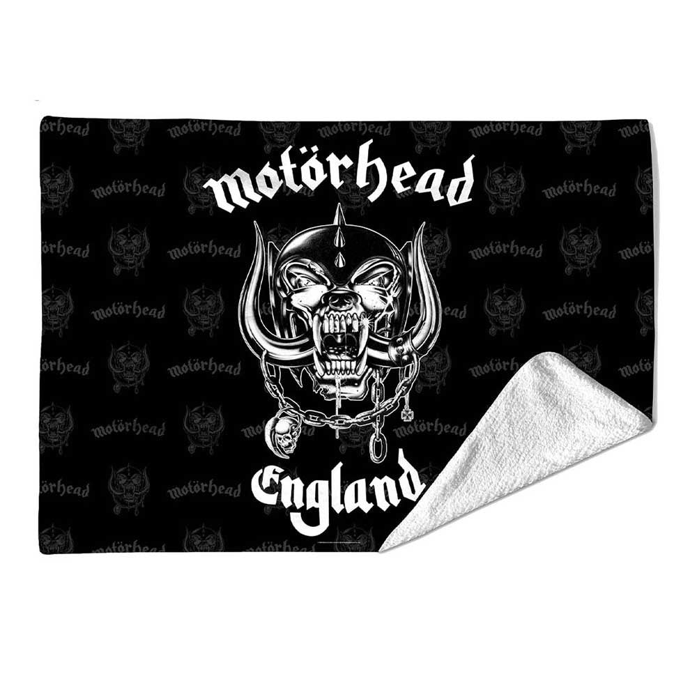 Motorhead : Couverture polaire Sherpa Angleterre (Noir)