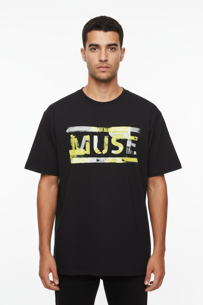 Muse: Will Of The People Unisex T-Shirt (Black) (Back Print)