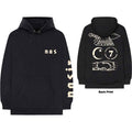 Nas Unisex Pullover Hoodie: Symbols (Black) (Back Print)