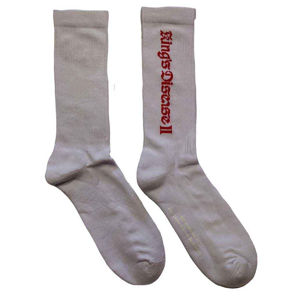 Nas Unisex Ankle Socks: KD II (White) (UK Size 7 - 11)