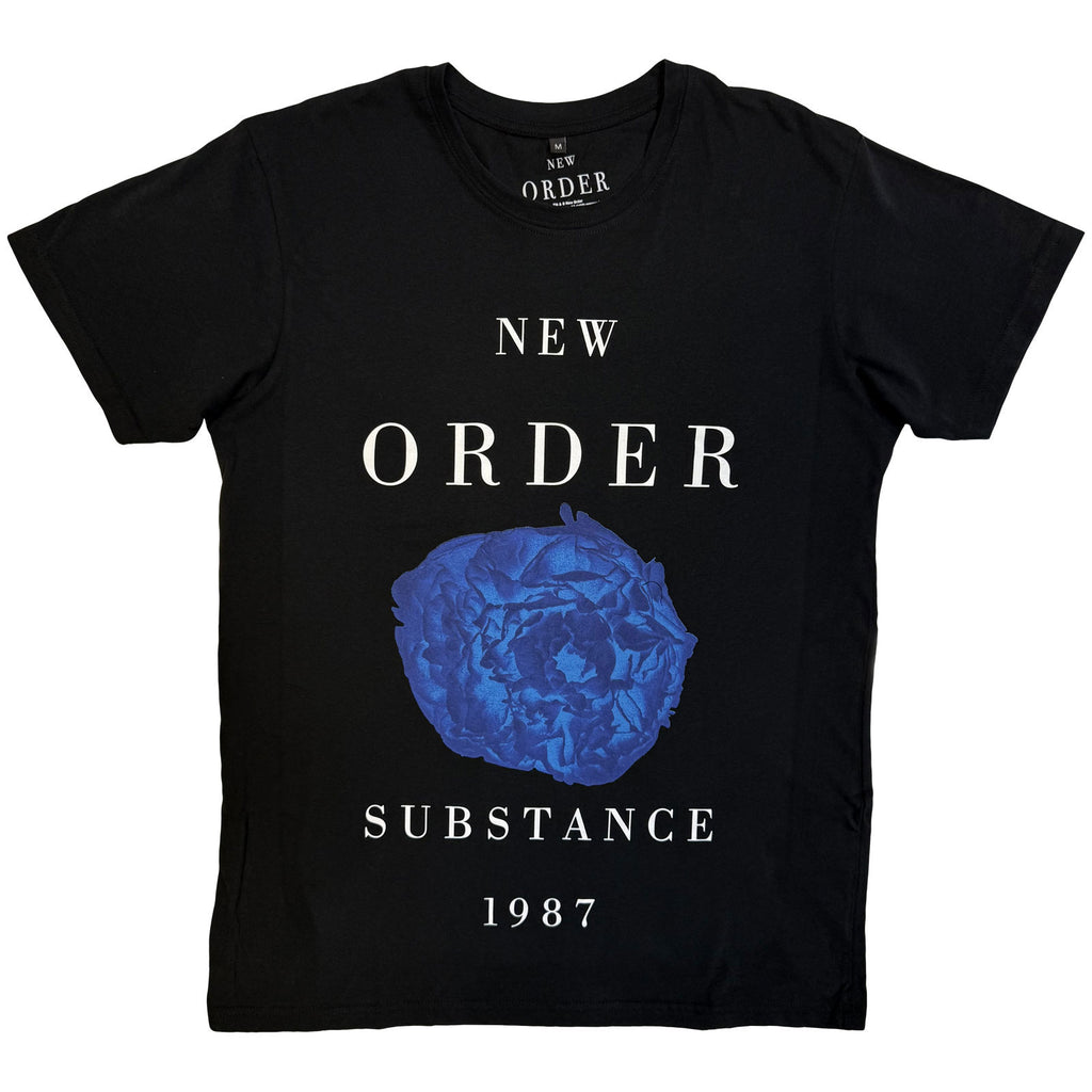New Order Unisex Premium Carbon T-Shirt: Substance 1987 (Black)
