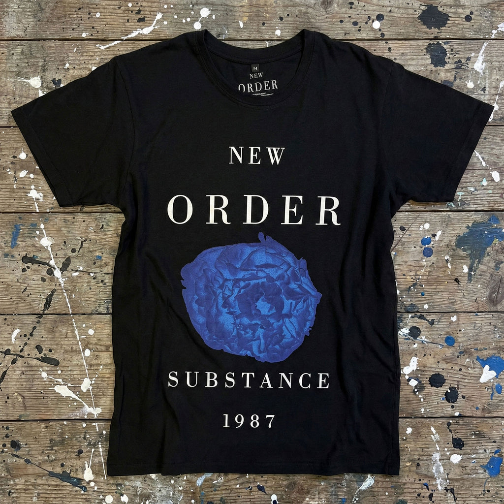 New Order Unisex Premium Carbon T-Shirt: Substance 1987 (Black)