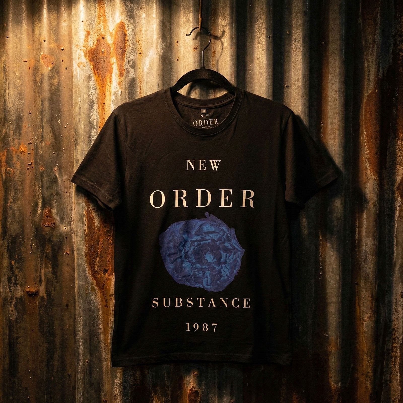New Order Unisex Premium Carbon T-Shirt: Substance 1987 (Black)