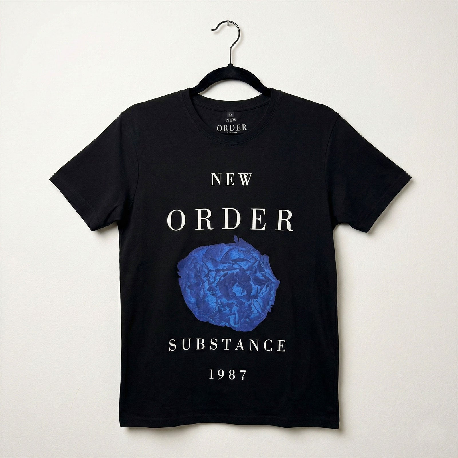 New Order Unisex Premium Carbon T-Shirt: Substance 1987 (Black)