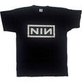 Nine Inch Nails Unisex T-Shirt: Classic Logo (Black)