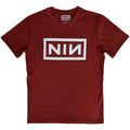 Nine Inch Nails Unisex T-Shirt: Classic Logo (Red)