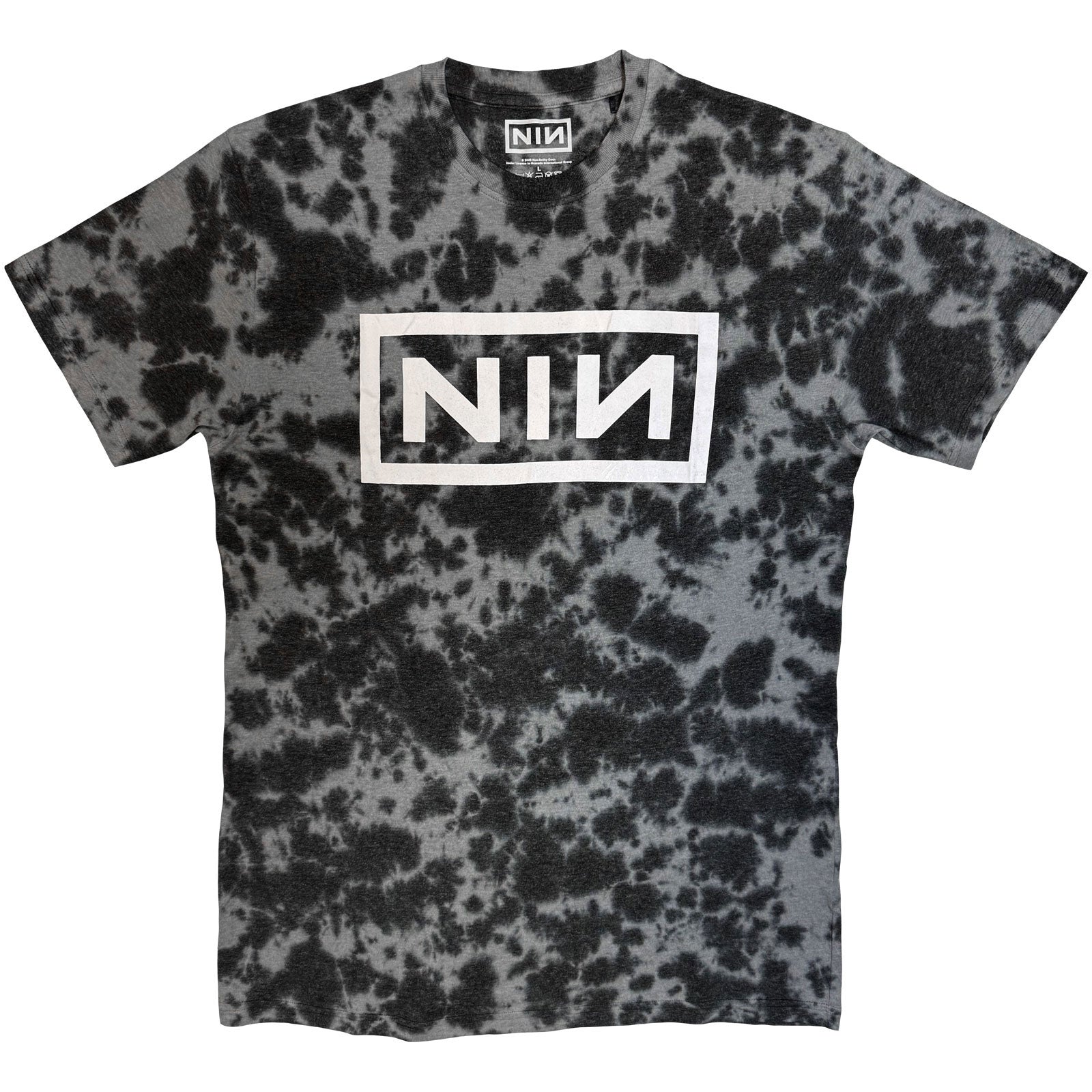 Nine Inch Nails Unisex T-Shirt: Logo (Black) (Wash Collection)