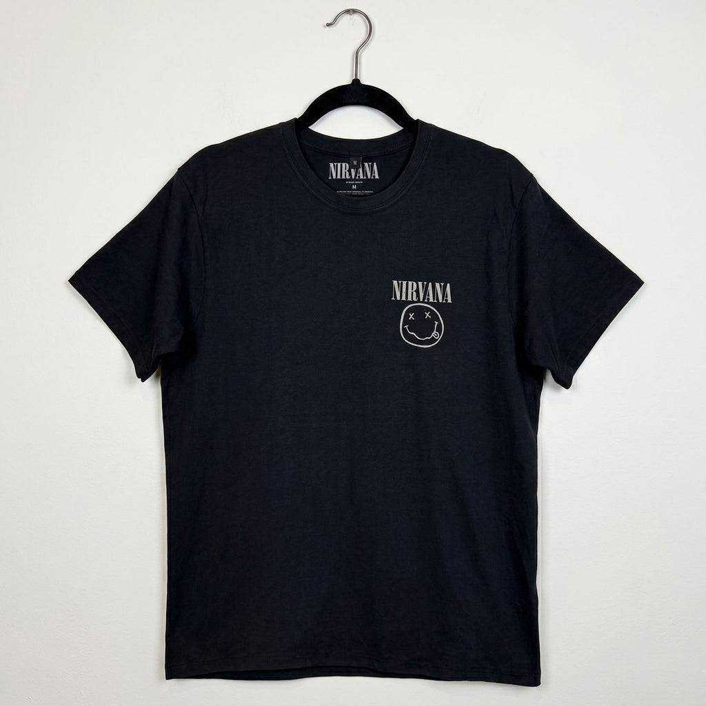 Nirvana Unisex Premium Carbon T-Shirt: More Drive (Black) (Back Print)
