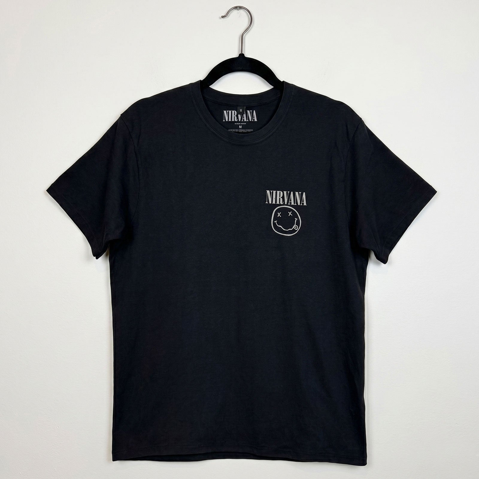 Nirvana Unisex Premium Carbon T-Shirt: More Drive (Black) (Back Print)