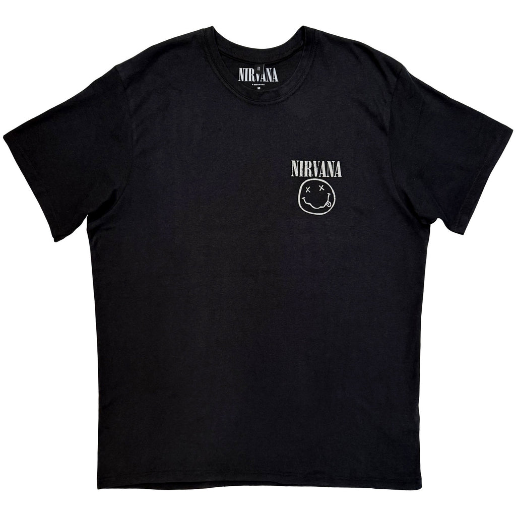 Nirvana Unisex Premium Carbon T-Shirt: More Drive (Black) (Back Print)