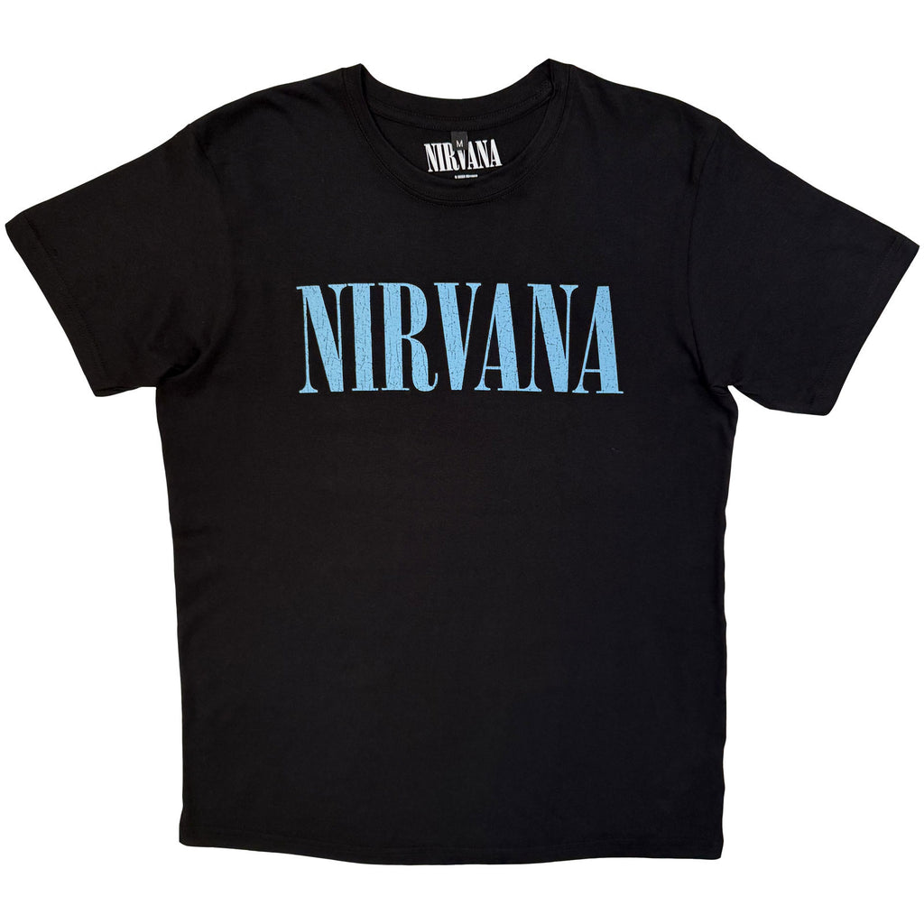 Nirvana Unisex Premium Carbon T-Shirt: Silver (Black) (Back Print)