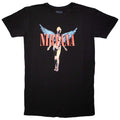 Nirvana Ladies T-Shirt Dress: Angelic (Black)