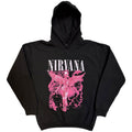 Nirvana Unisex Pullover Hoodie: Angel Red (Black)