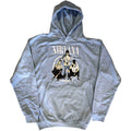 Nirvana Unisex Pullover Hoodie: Trapper Hat Photo (Light Blue)