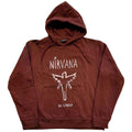 Nirvana Unisex Pullover Hoodie: In Utero Outline (Brown)