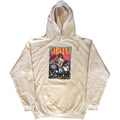 Nirvana Unisex Pullover Hoodie: Trapper Hat Mono Logo (Sand)