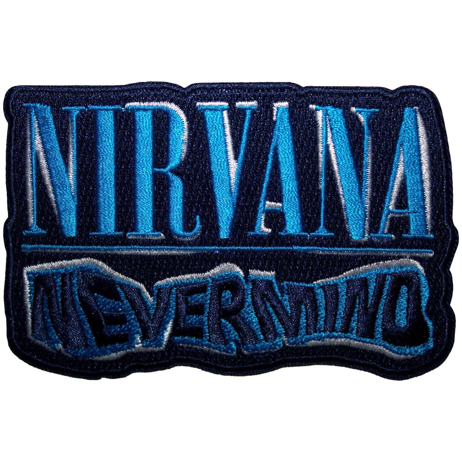 Nirvana Standard Patch: Nevermind Wavy Cut-Out