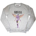 Nirvana Unisex Sweatshirt: In Utero (Grey)