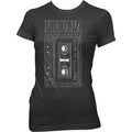 Nirvana Ladies T-Shirt: As You Are Tape (Black)