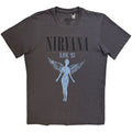Nirvana Unisex T-Shirt: Live '93 Angel (Charcoal Grey)