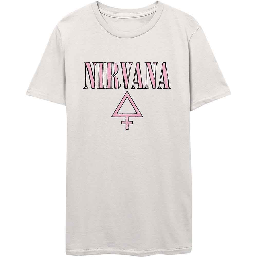Nirvana Ladies T-Shirt: Femme (Sand)