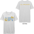 Nirvana Unisex T-Shirt: All Apologies (White) (Back Print)