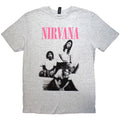 Nirvana Unisex T-Shirt: Bathroom Photo (Grey)