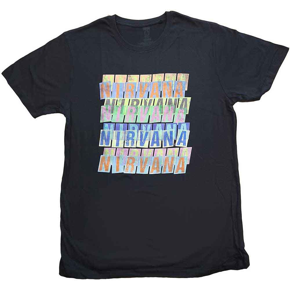 Nirvana Unisex T-Shirt: Repeat (Black)