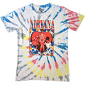 Nirvana Unisex T-Shirt: Heart (White) (Wash Collection)