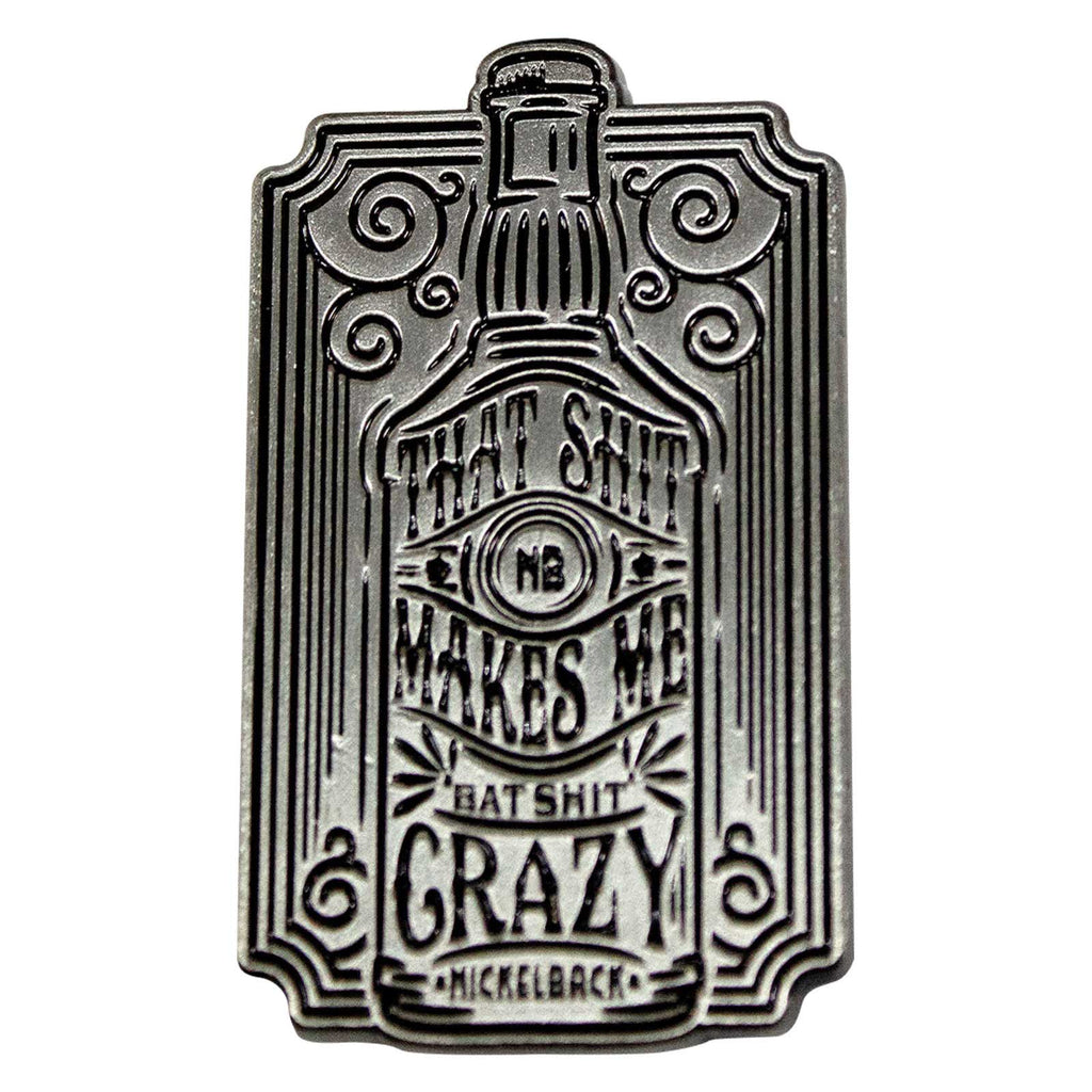 Nickelback Pin Badge: Bat Shit