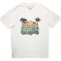 Nickelback Unisex T-Shirt: Get Rollin' Sunset (White)