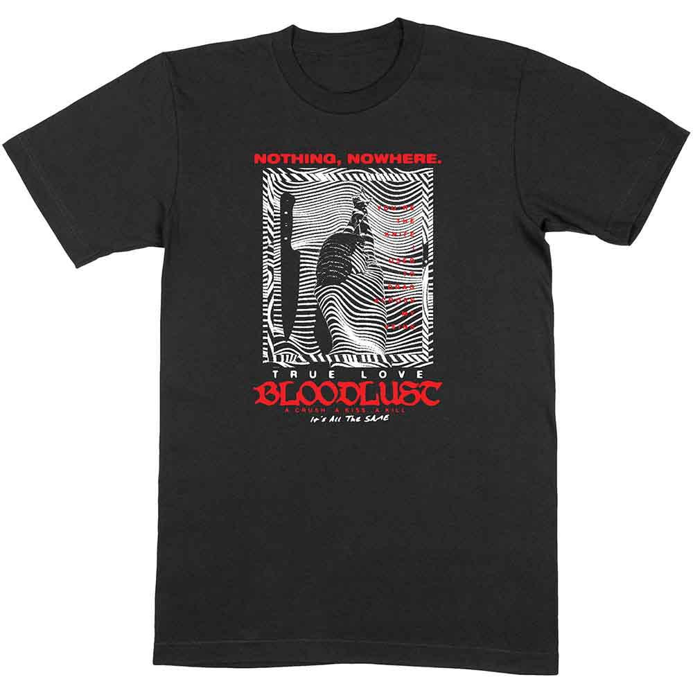 Nothing, Nowhere Unisex T-Shirt: Digital Landscape (Black)