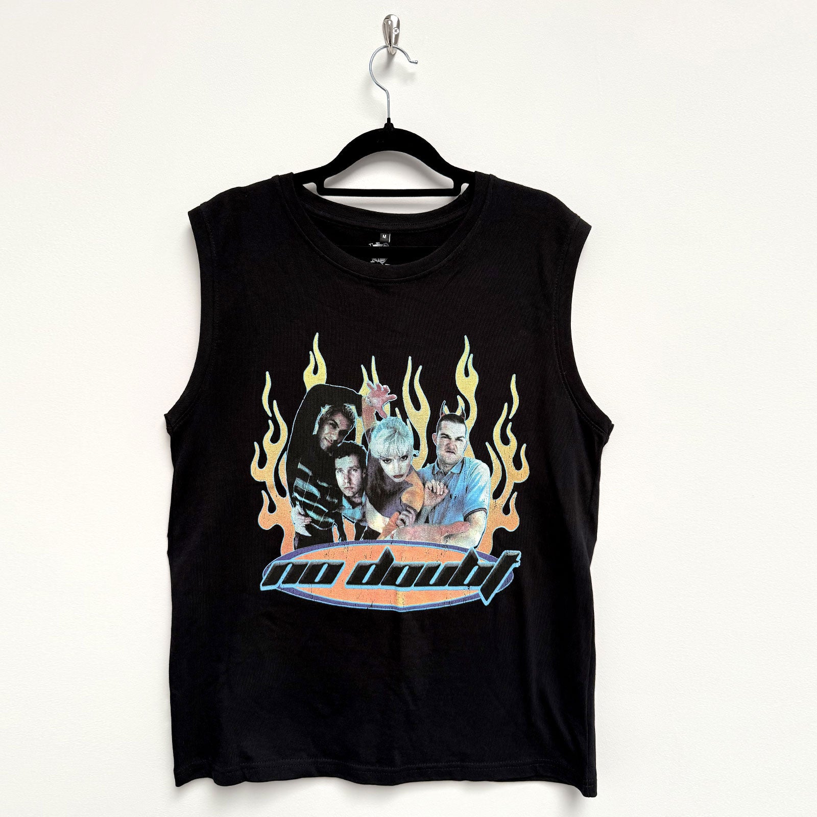 No Doubt Unisex Tank T-Shirt: Retro (Black)