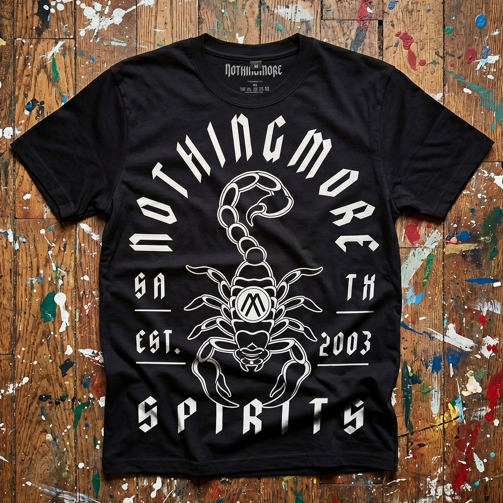 Nothing More Unisex Premium Carbon T-Shirt: Scorpion (Black)