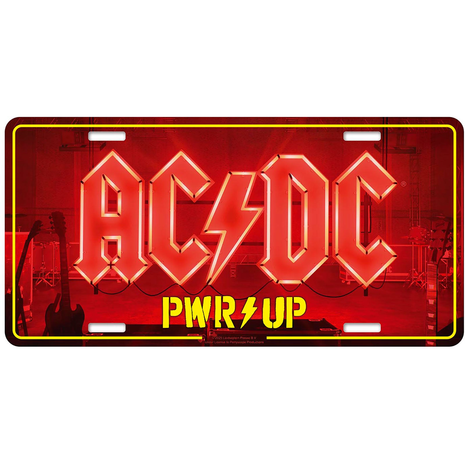 AC/DC Number Plate: Pwr Up