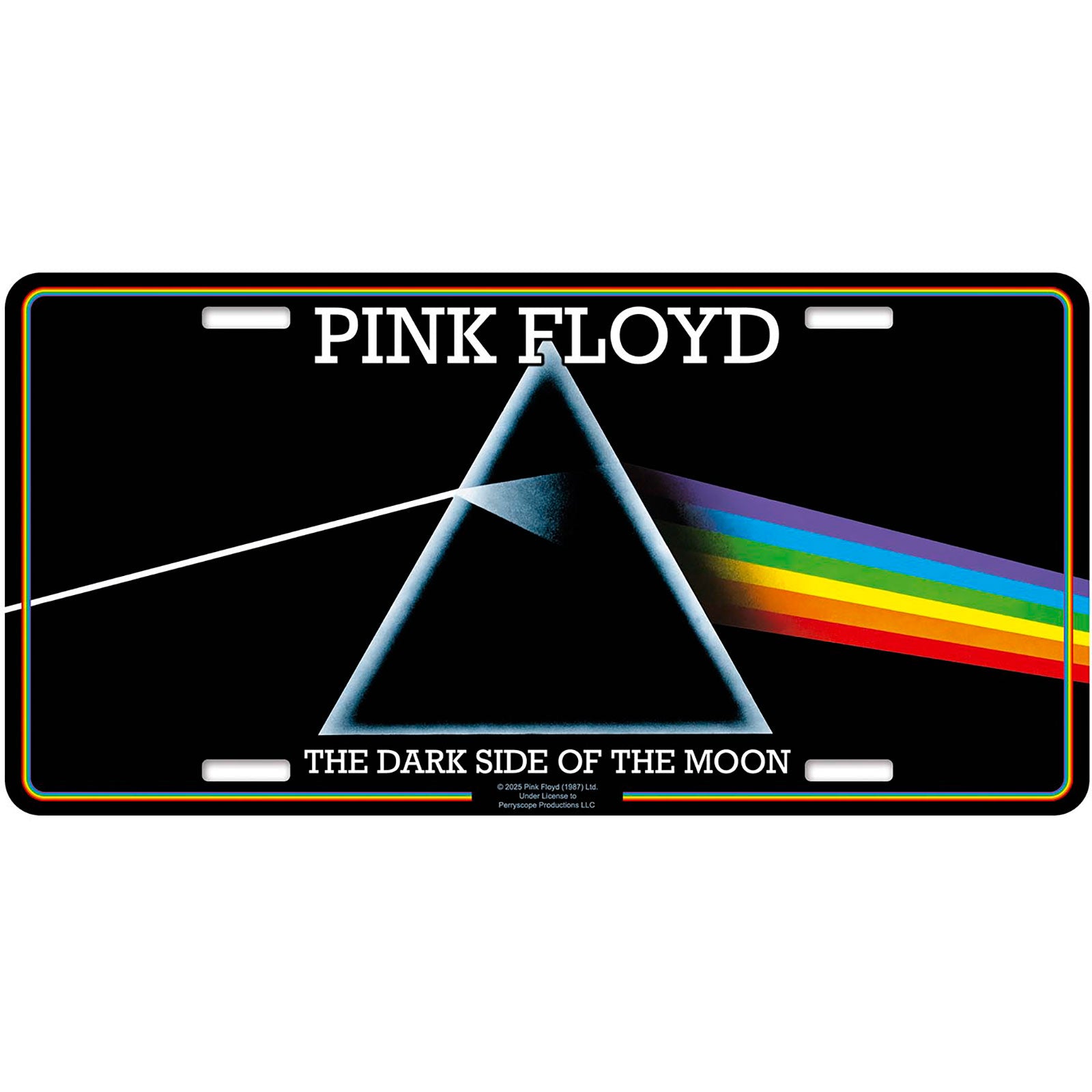 Pink Floyd Number Plate: Dark Side Of The Moon