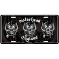 Motorhead Number Plate: England