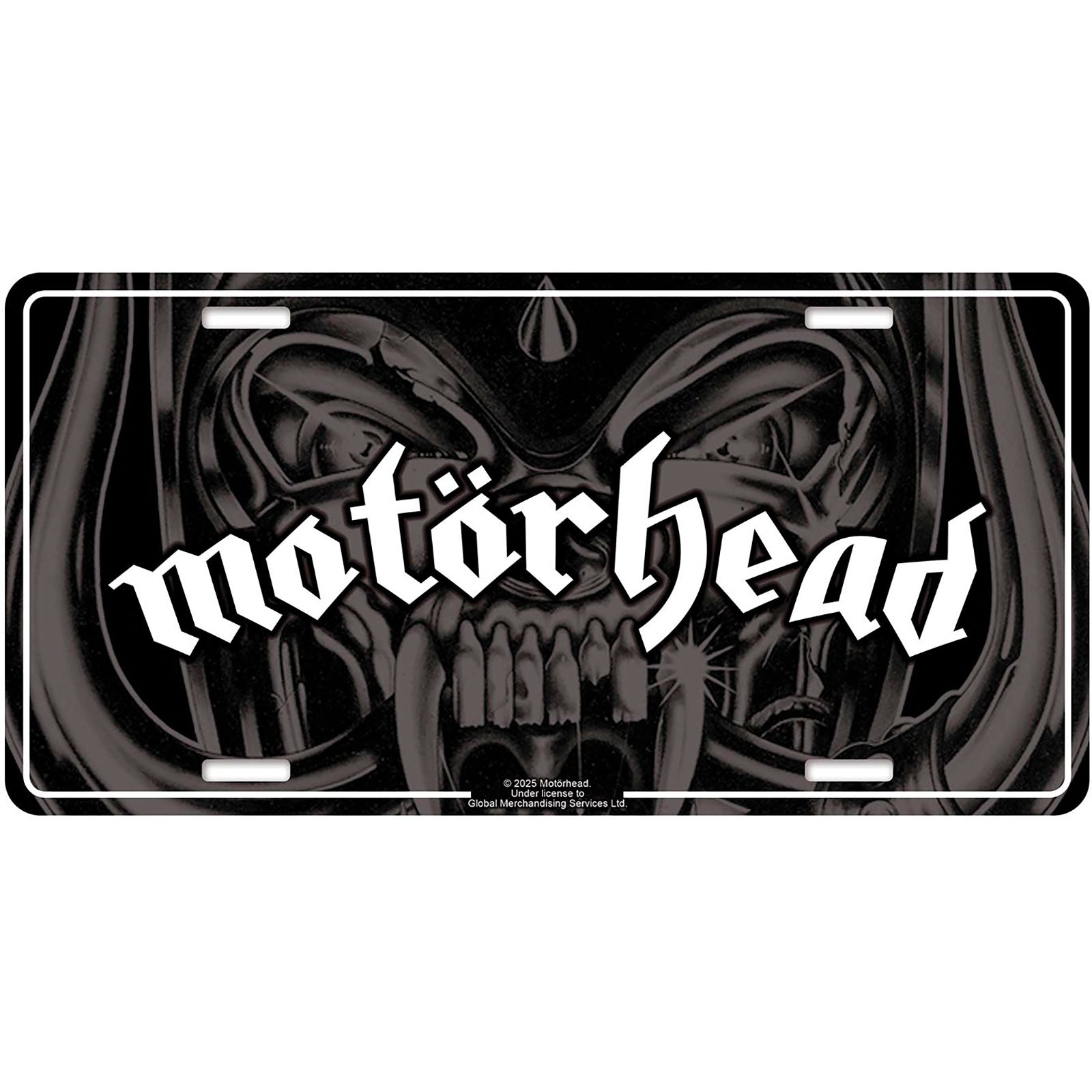 Motorhead Number Plate: Logo