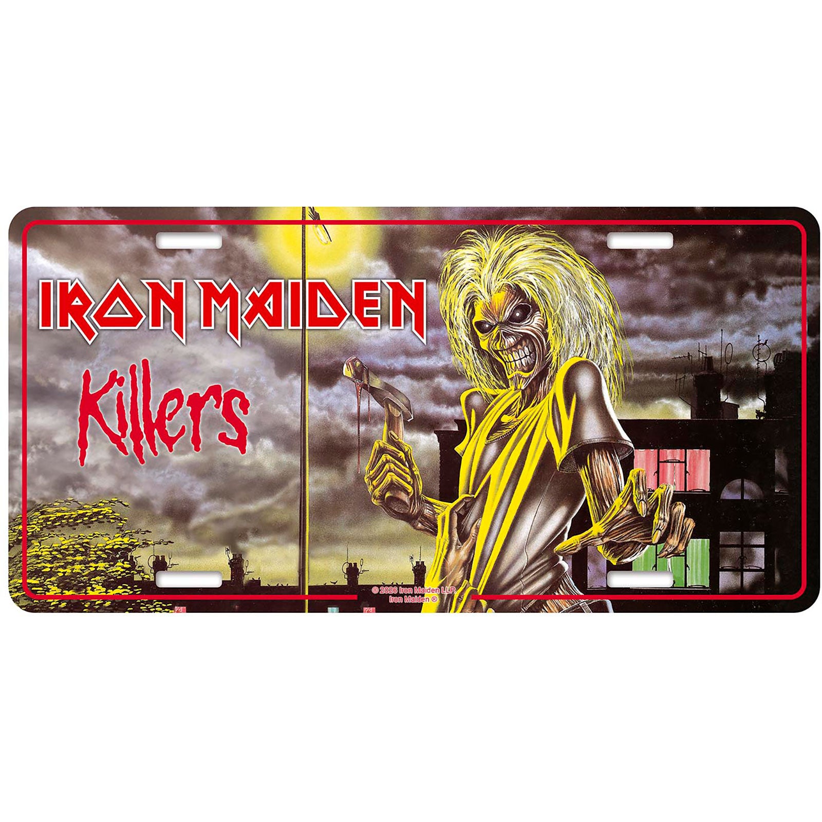 Iron Maiden Number Plate: Killers