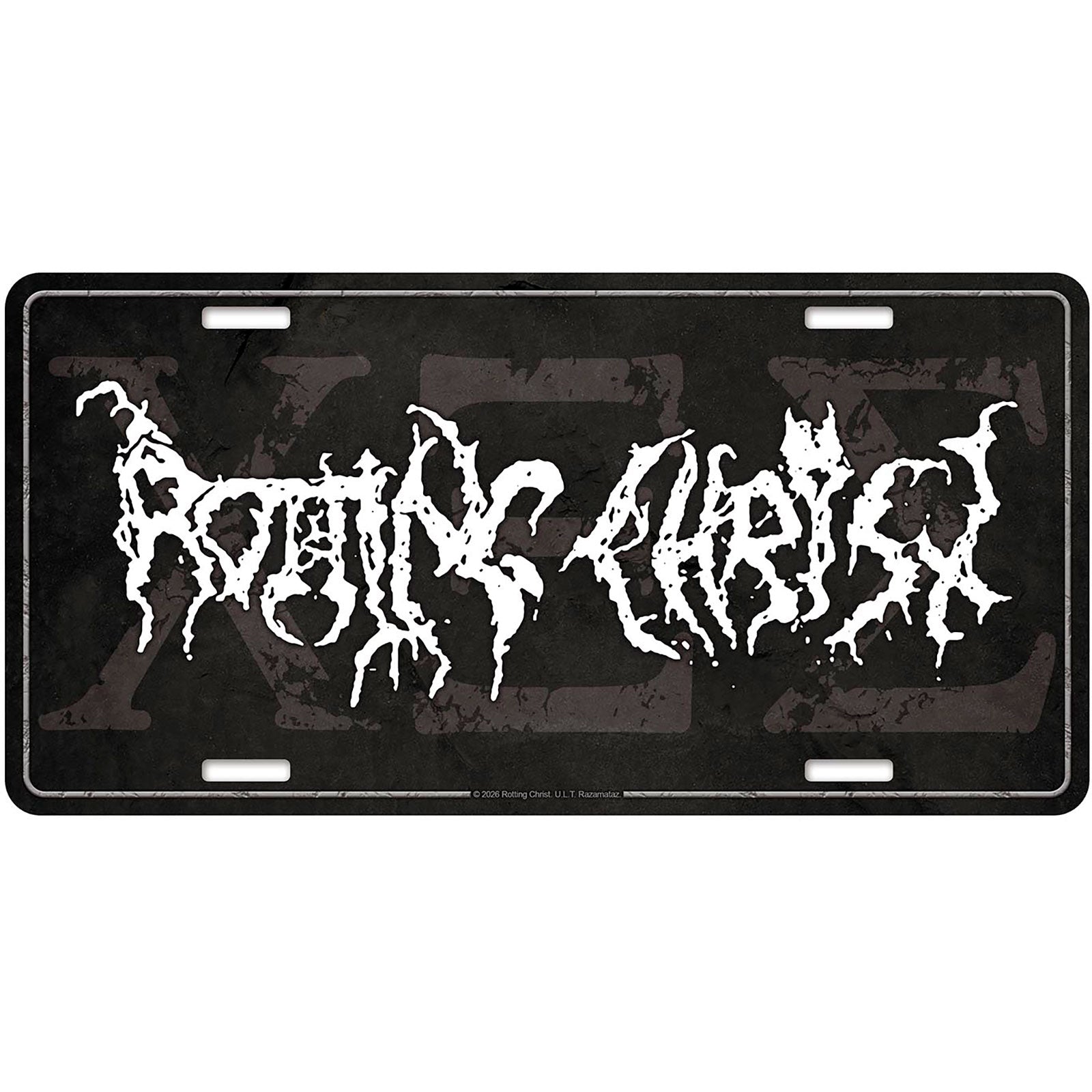 Rotting Christ  Number Plate: 666