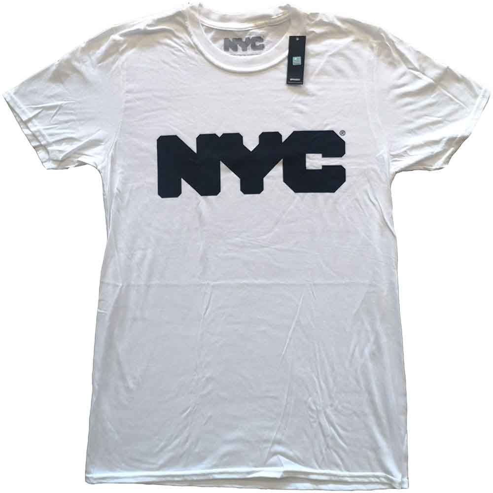 New York City Unisex T-Shirt: Logo (White)