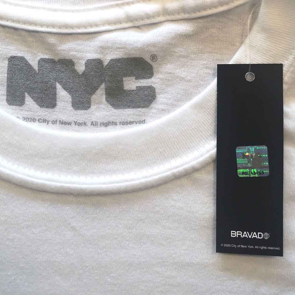 New York City Unisex T-Shirt: Logo (White)