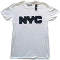 New York City Unisex T-Shirt: Logo (White)