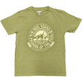 Neil Young Unisex T-Shirt: Tractor Seal (Green)