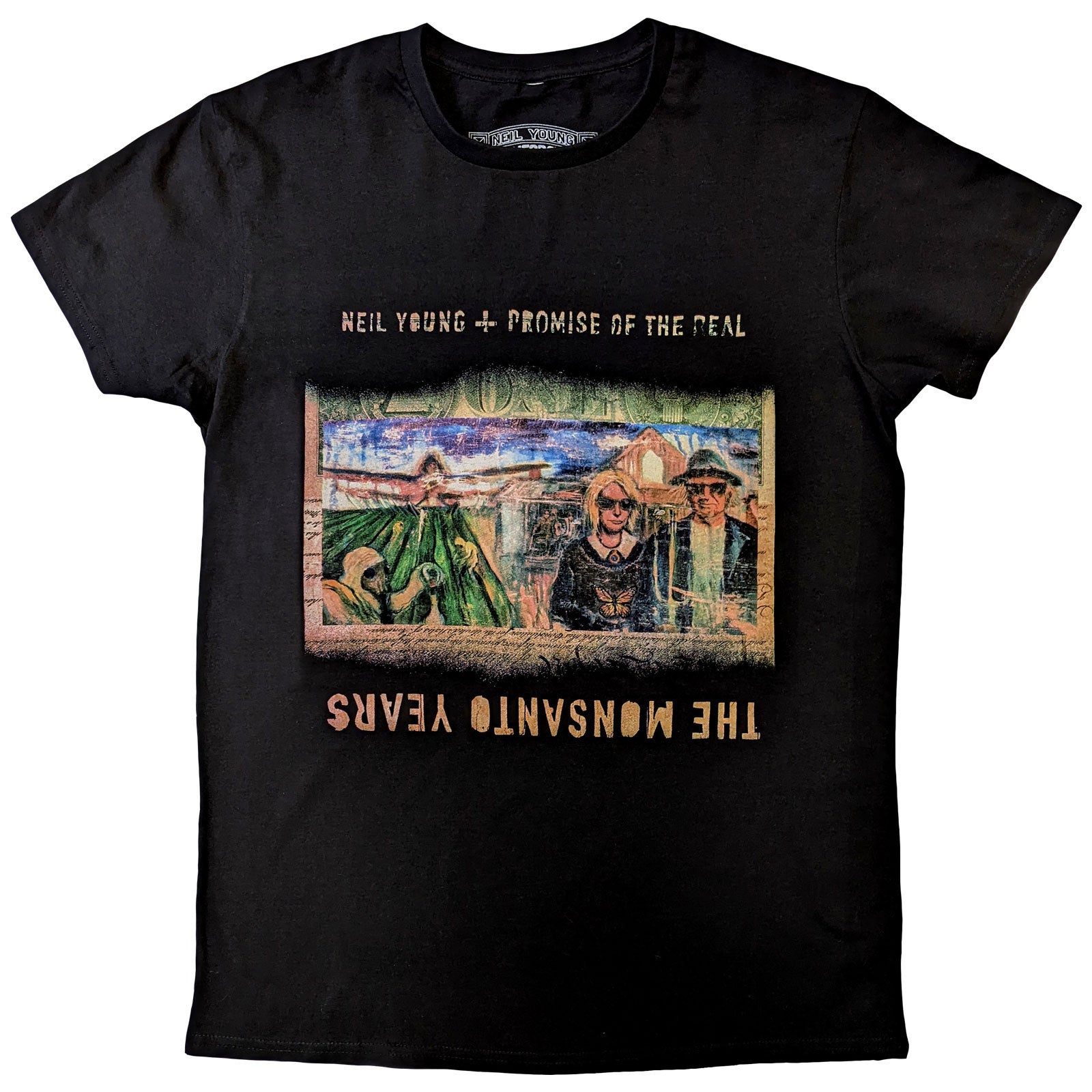 Neil Young Unisex T-Shirt: Monsanto Years (Black)
