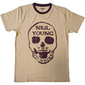 Neil Young Unisex Ringer T-Shirt: Hitchhiker (Natural)