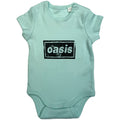 Oasis Kids Baby Grow: Lino Logo (Mint Green) (Ex-Tour)