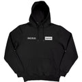 Oasis Unisex Pullover Hoodie: Global Cities Logo (Black) (Ex-Tour)