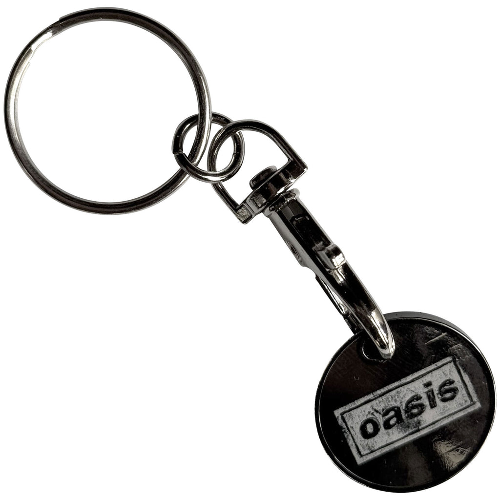 Oasis Keychain: Live '25/Decca Logo Double-Sided Trolley Coin (Ex-Tour)